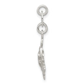 Sophia Jewelers 925 Sterling Silver Snowflake Charm with Polished Anti-Tarnish Finish